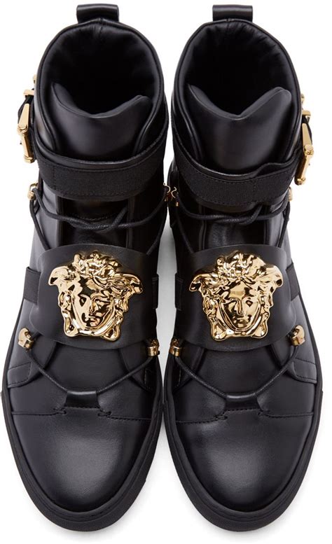 gianni versace fashion sneaker|versace men's medusa sneakers.